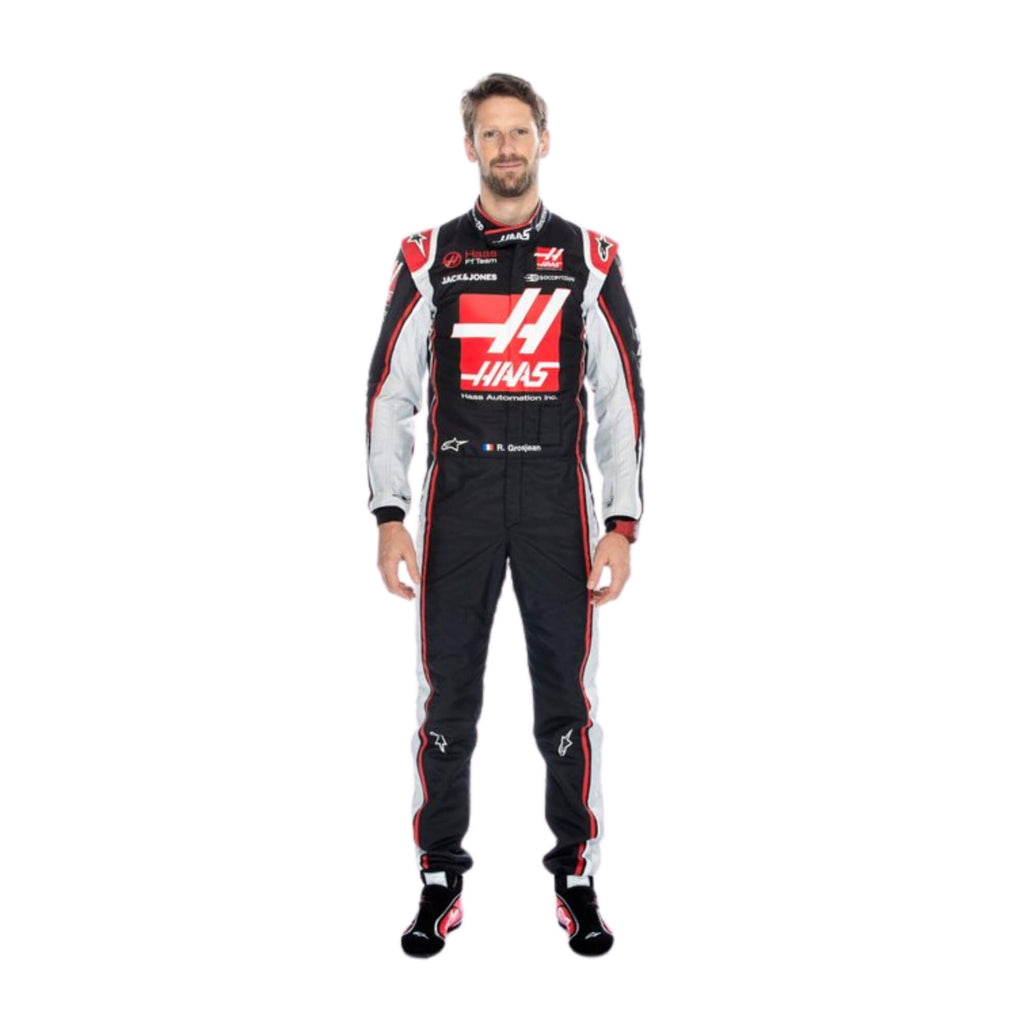 Romain Grosjean 2020 Austrian GP F1 Racing Suit Team Hass