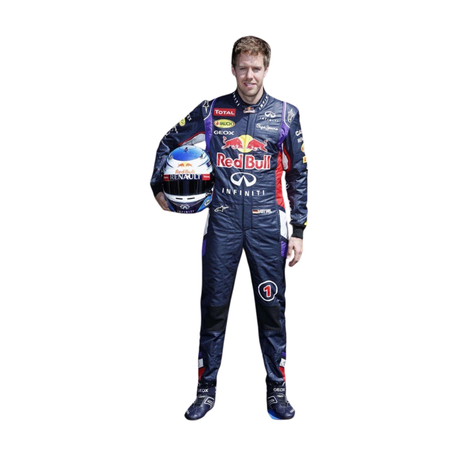 Sebastian Vettel 2014 F1 Racing Suit