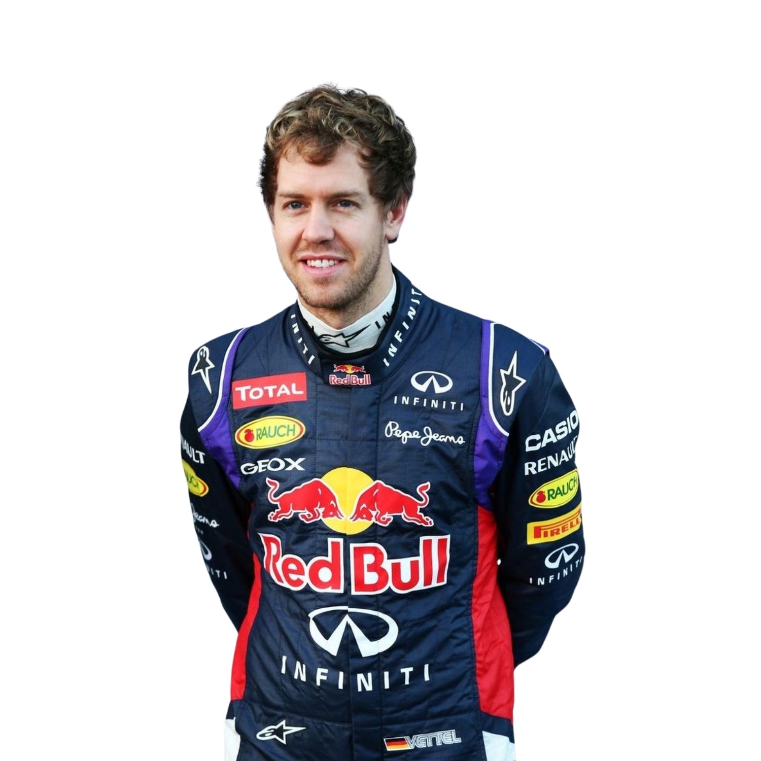 Sebastian Vettel 2014 F1 Racing Suit