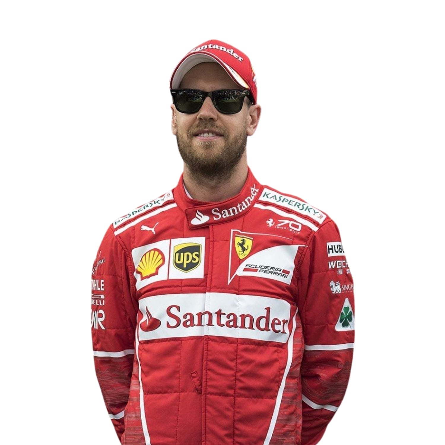 Sebastian Vettel 2017 F1 Racing Suit
