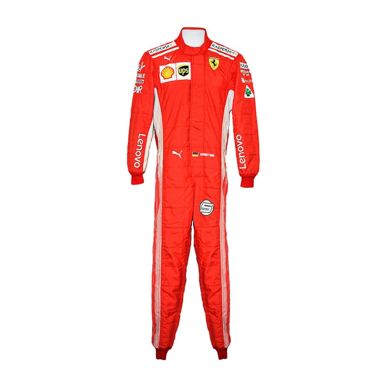 Sebastian Vettel 2018 F1 Racing Suit Team Ferrari