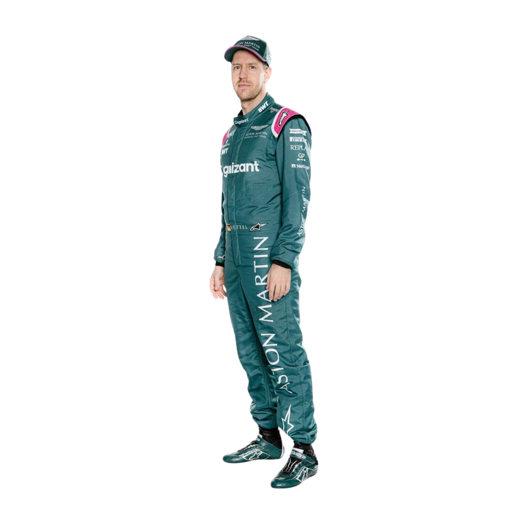 Sebastian Vettel 2021 F1 Racing Suit Team Aston Martin