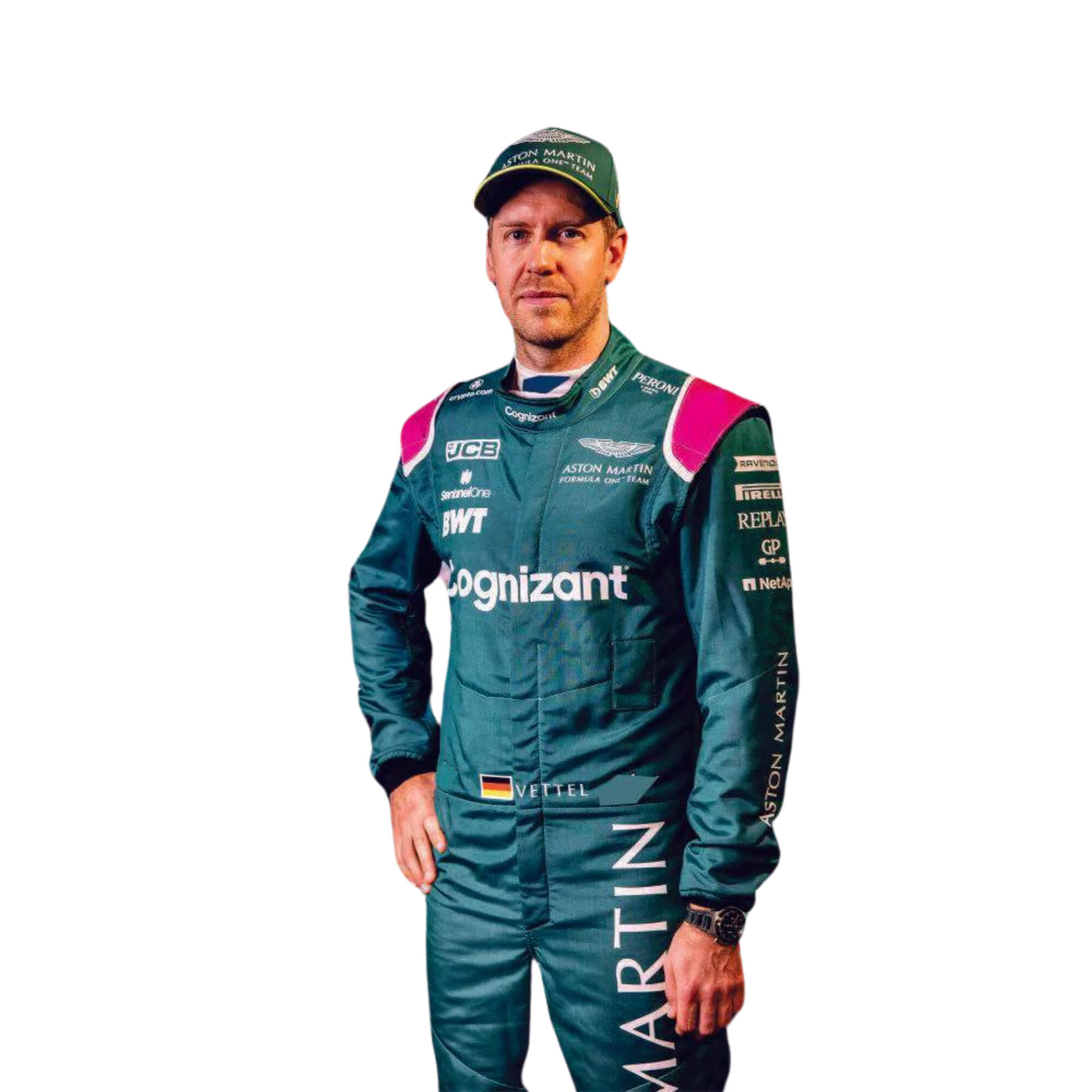 2021 Sebastian Vettel F1 Racing Suit