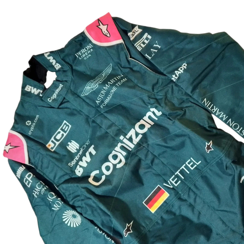 Sebastian Vettel 2021 F1 Racing Suit Team Aston Martin