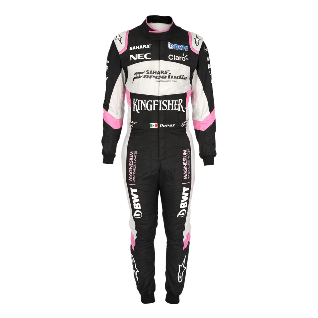 Sergio Perez 2017 F1 Racing Suit Team Force India