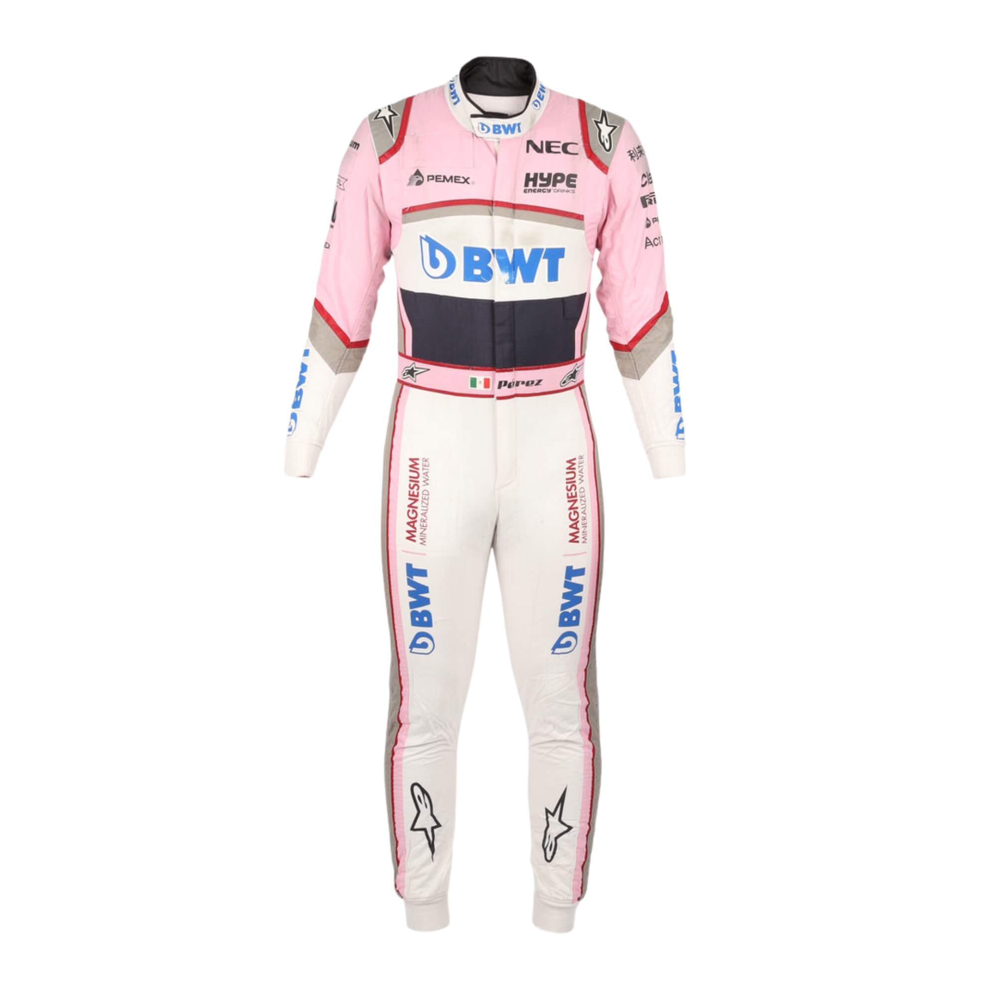 Sergio Perez 2018 F1 Racing Suit Team Force India