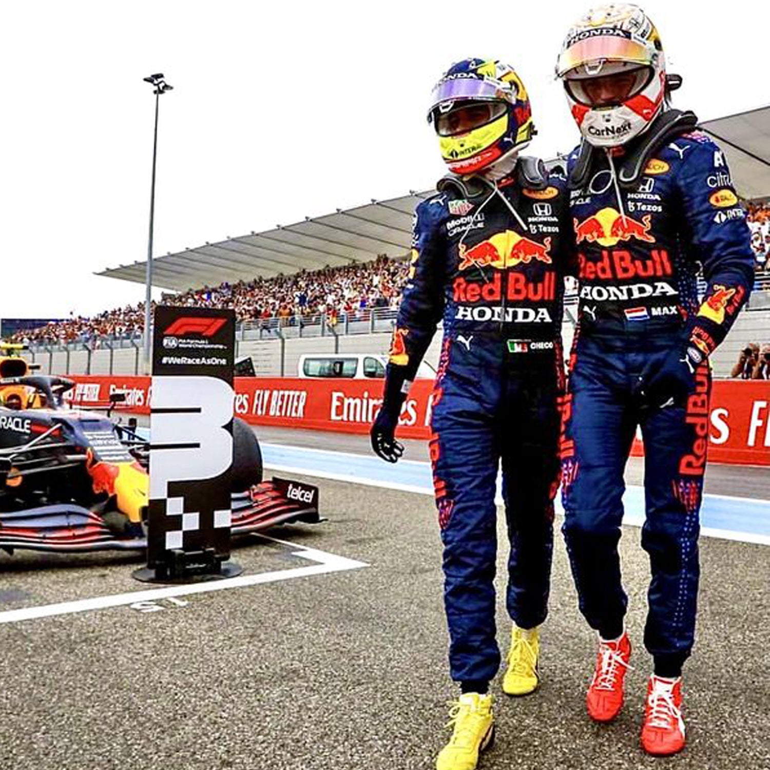 Sergio Perez 2021 F1 Racing Suit Team Red Bull