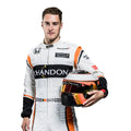 Stoffel Vandoorne 2017 F1 Racing Suit Team McLaren