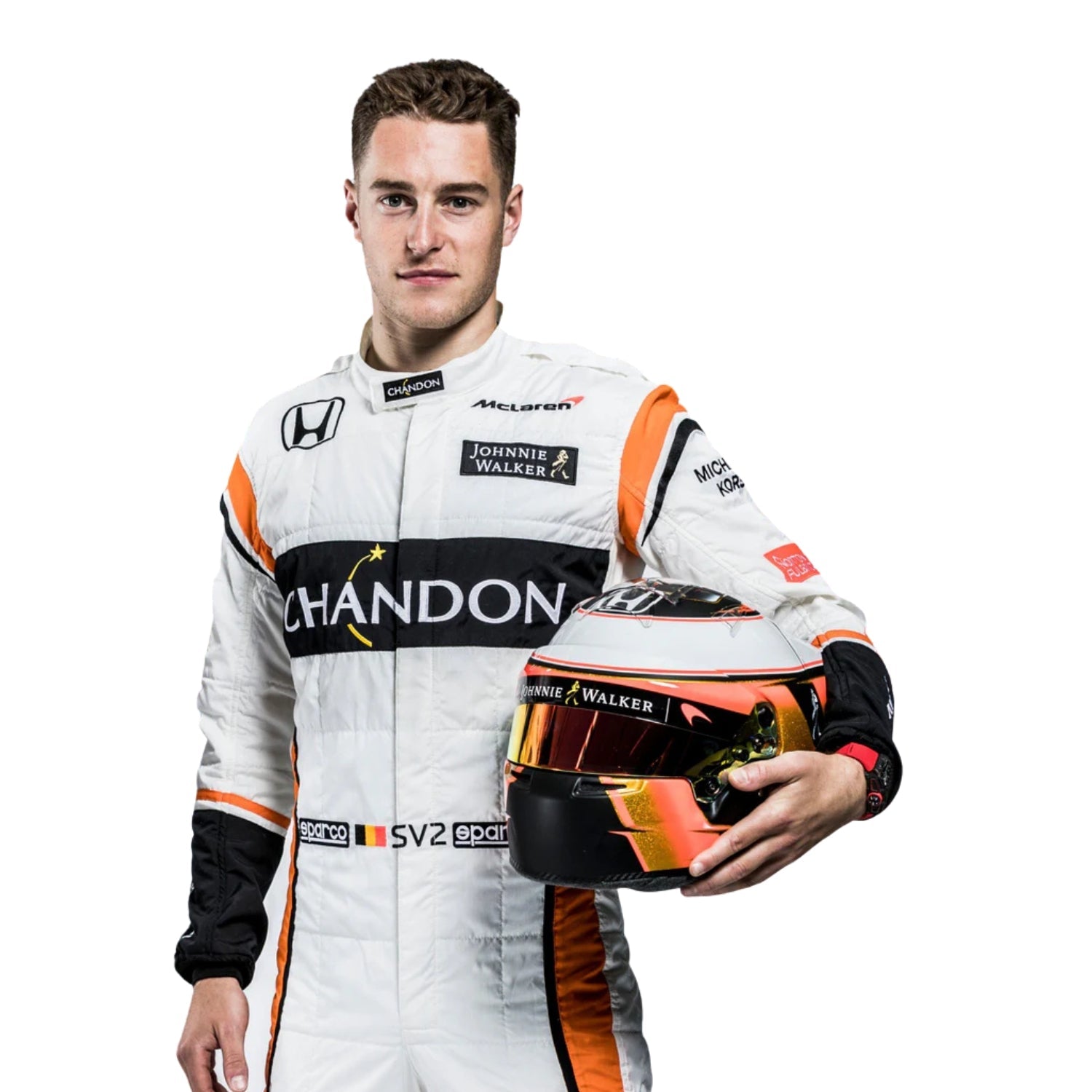 Stoffel Vandoorne 2017 F1 Racing Suit Team McLaren
