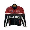 Suzuki Team Motul Motorbike Racing Leather Jacket