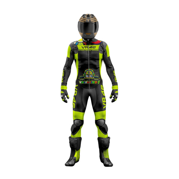 VR 46 MotoGP Custom Leather Racing Suit