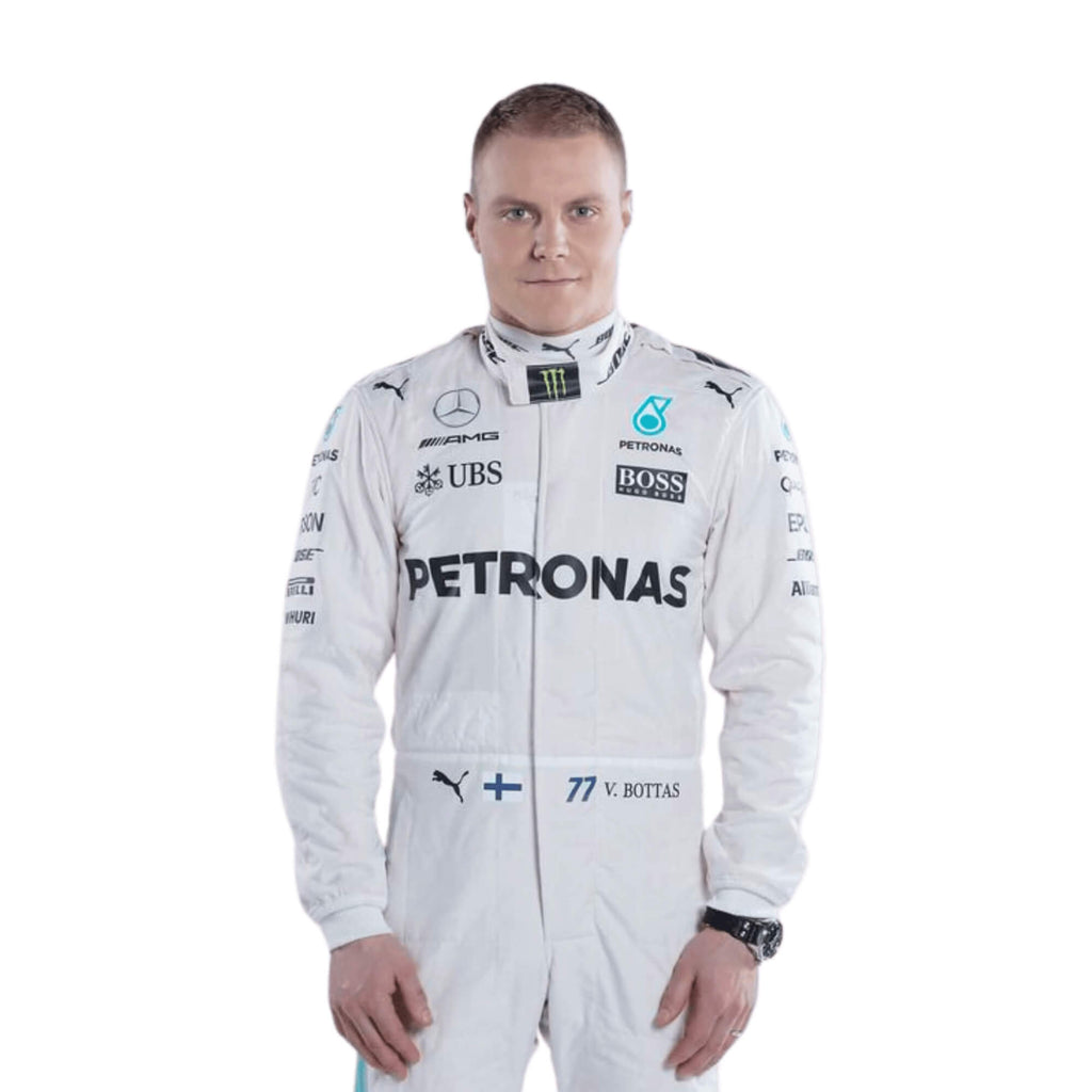 Valtteri Bottas 2017 F1 Racing Suit Team Mercedes