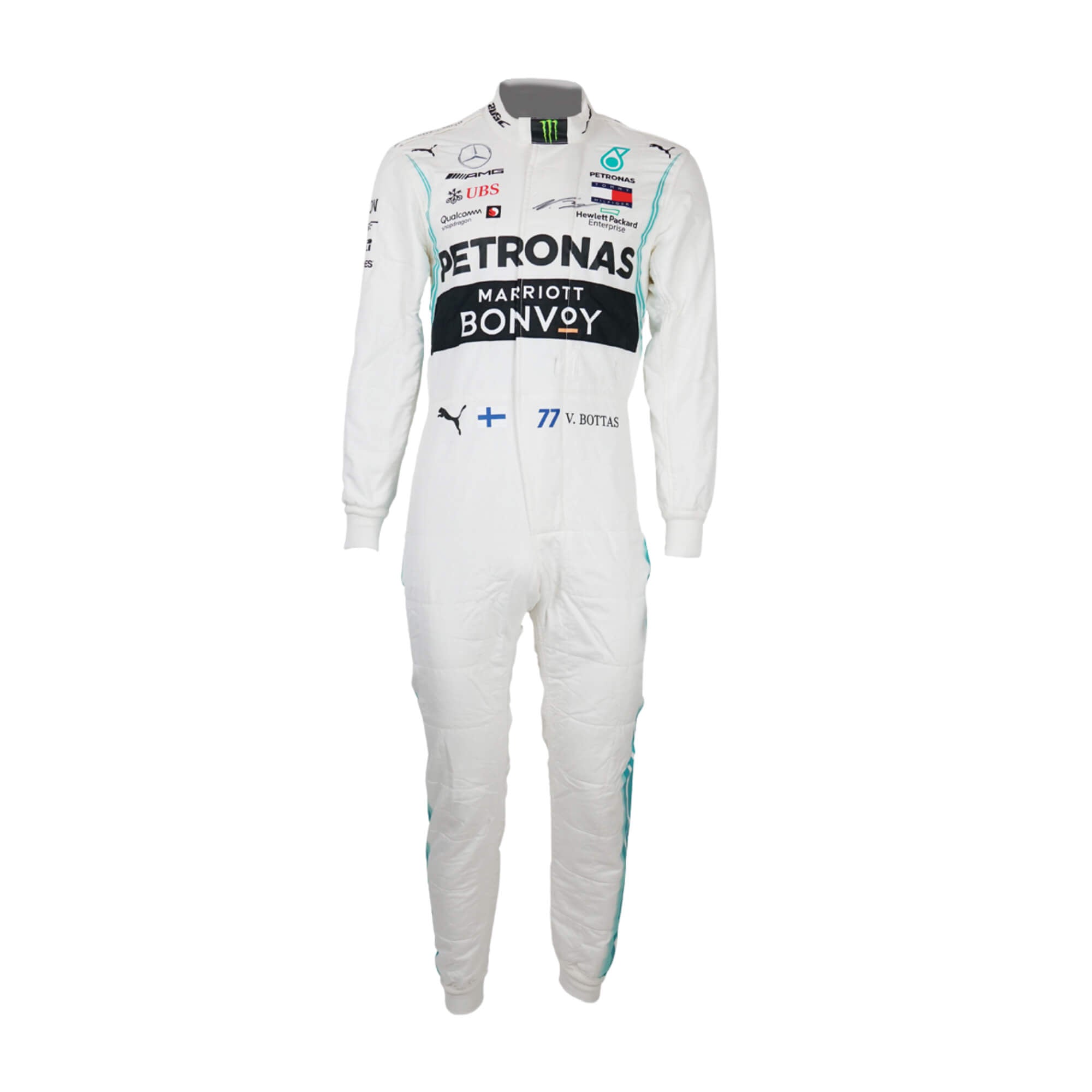 Valtteri Bottas 2020 F1 Racing Suit Team Mercedes