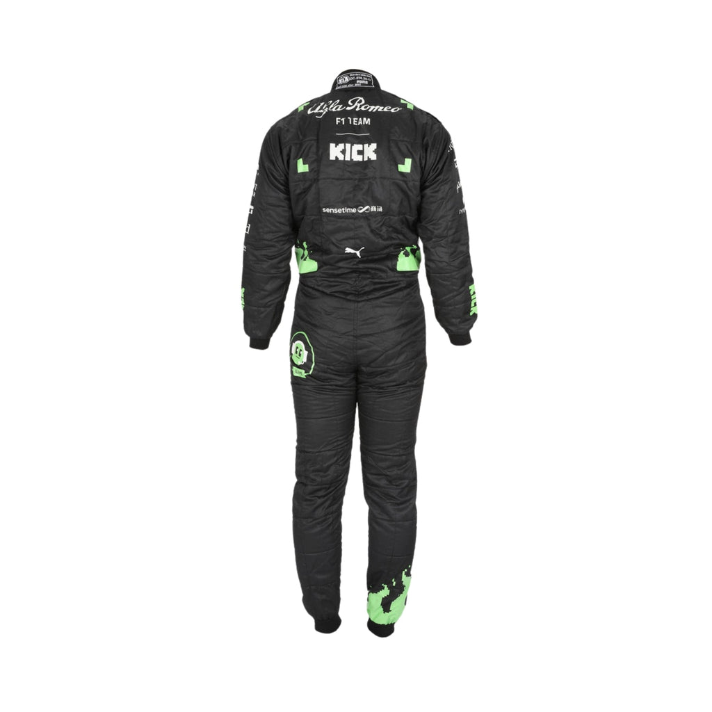 Valtteri Bottas 2023 Kick Belgian GP F1 Racing Suit Team Alfa Romeo