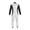 White / Black Sparco Racing Suit