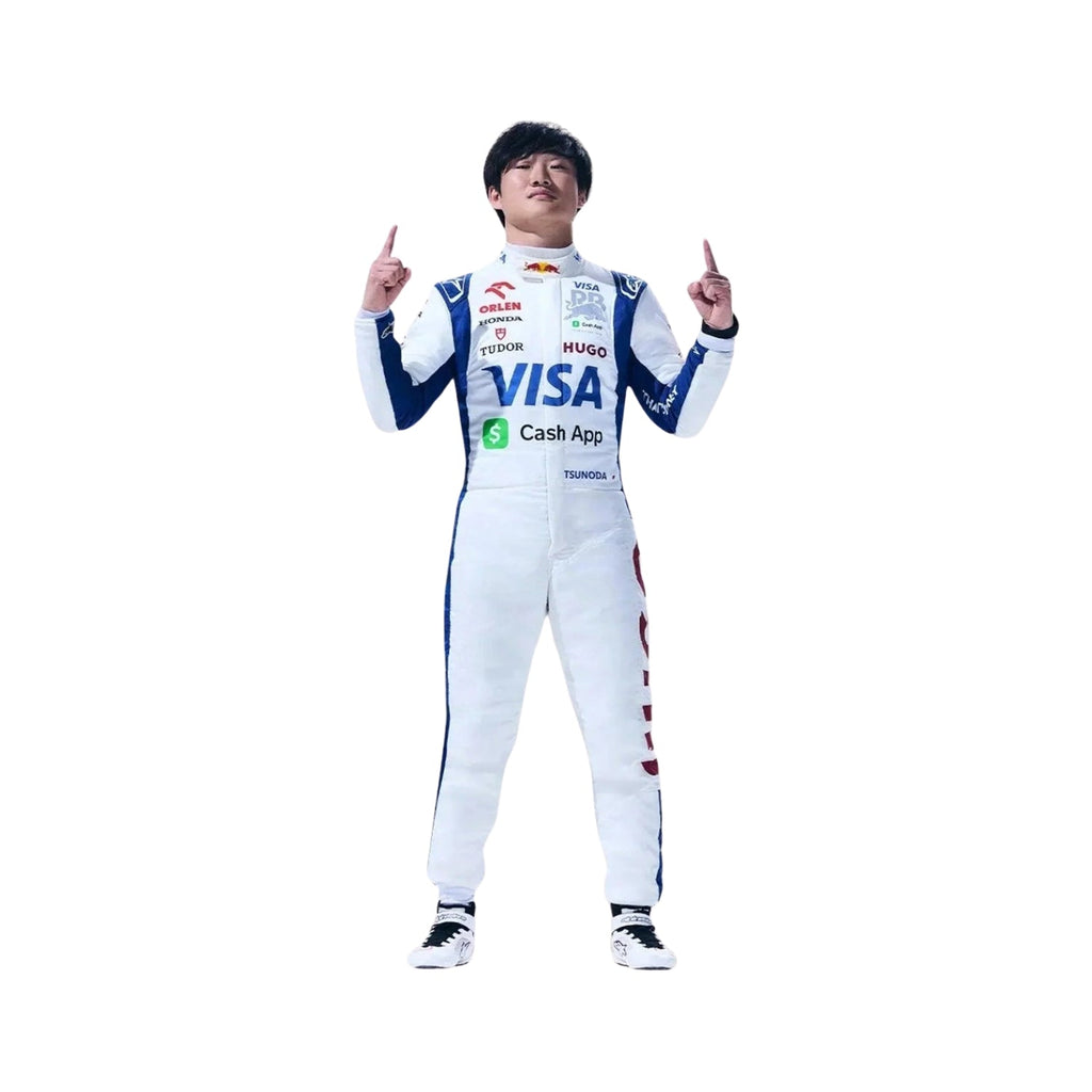 Yuki Tsunoda 2024 Visa Cash App F1 Racing Suit