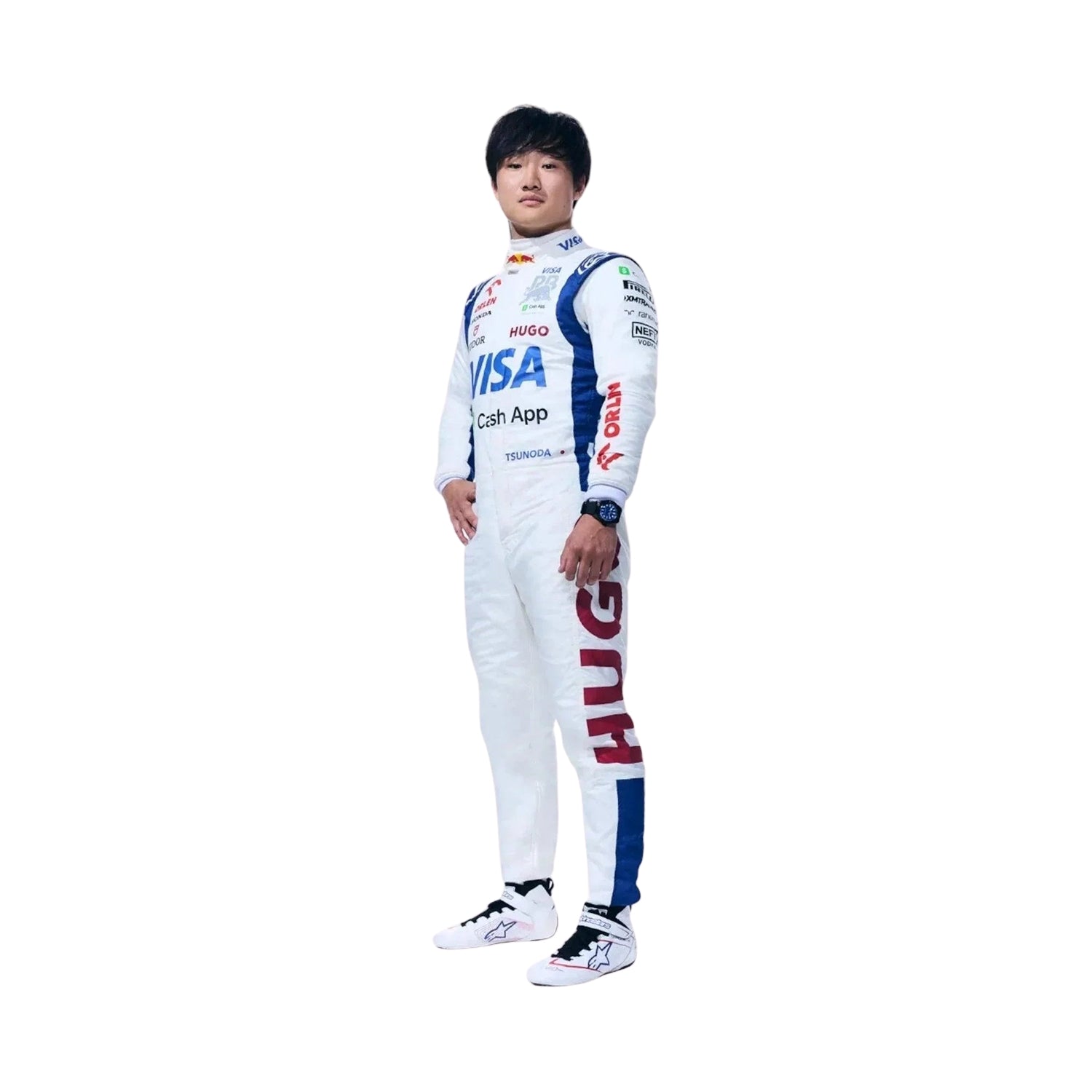 Yuki Tsunoda 2024 Visa Cash App RB F1 Racing Suit Team AlphaTauri