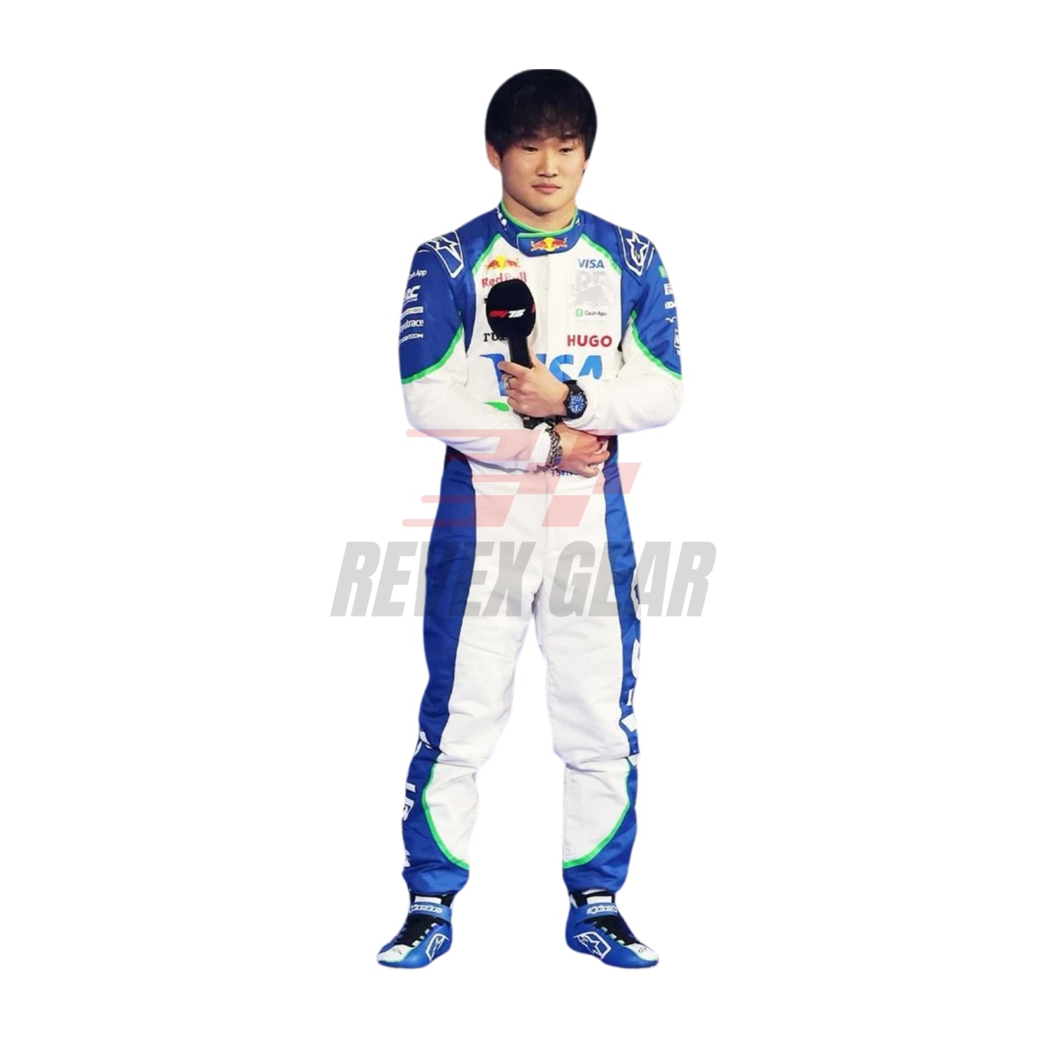 2025 F1 Racing Suit Worn By Isack Hadjar And Yuki Tsunoda