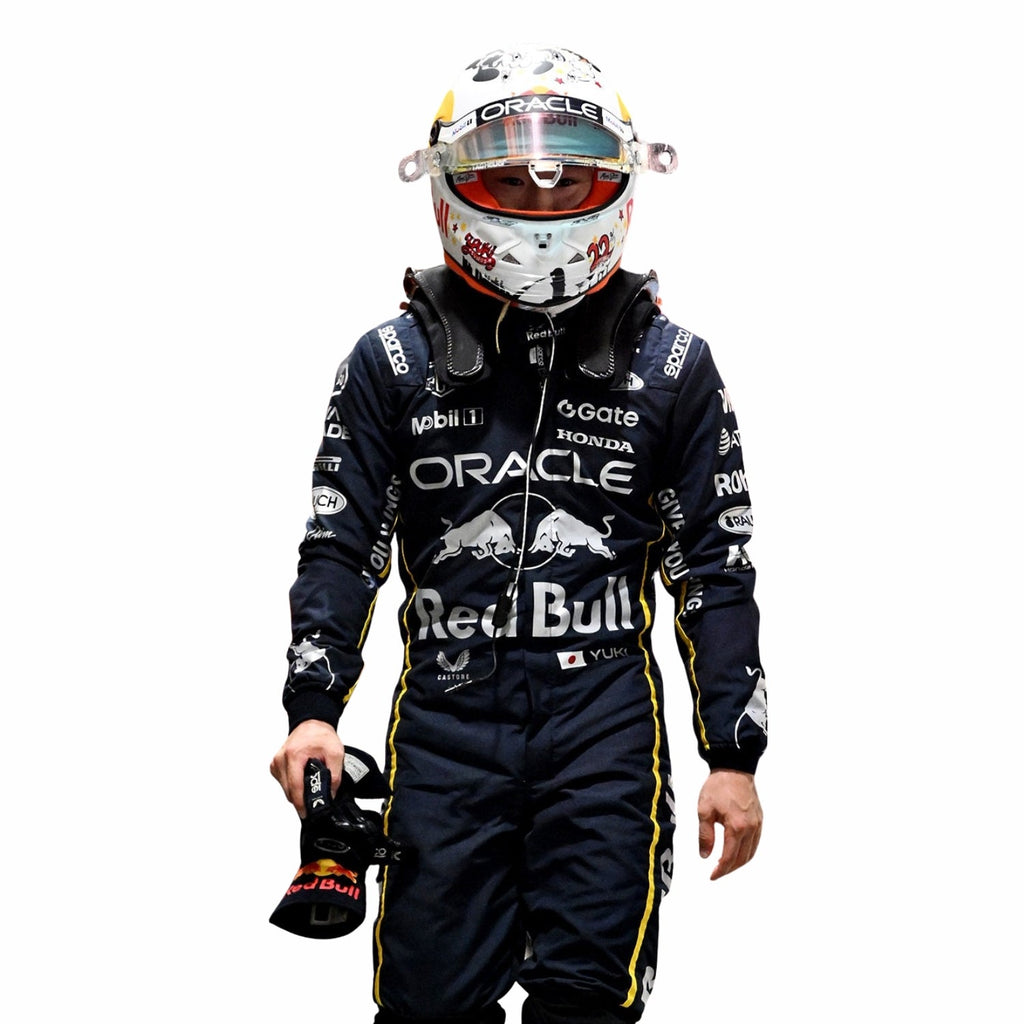 2025 Las Vegas GP F1 Racing Costume – Worn by Max Verstappen & Yuki Tsunoda