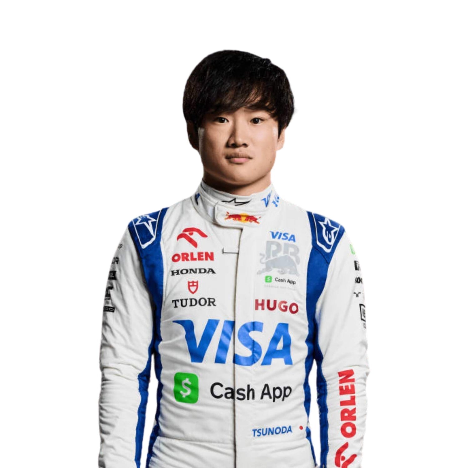 Yuki Tsunoda 2024 Visa Cash App F1 Racing Suit