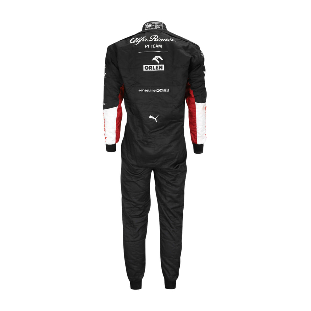 Zohu Guanyu 2022 F1 Racing Suit Team Alfa Romeo