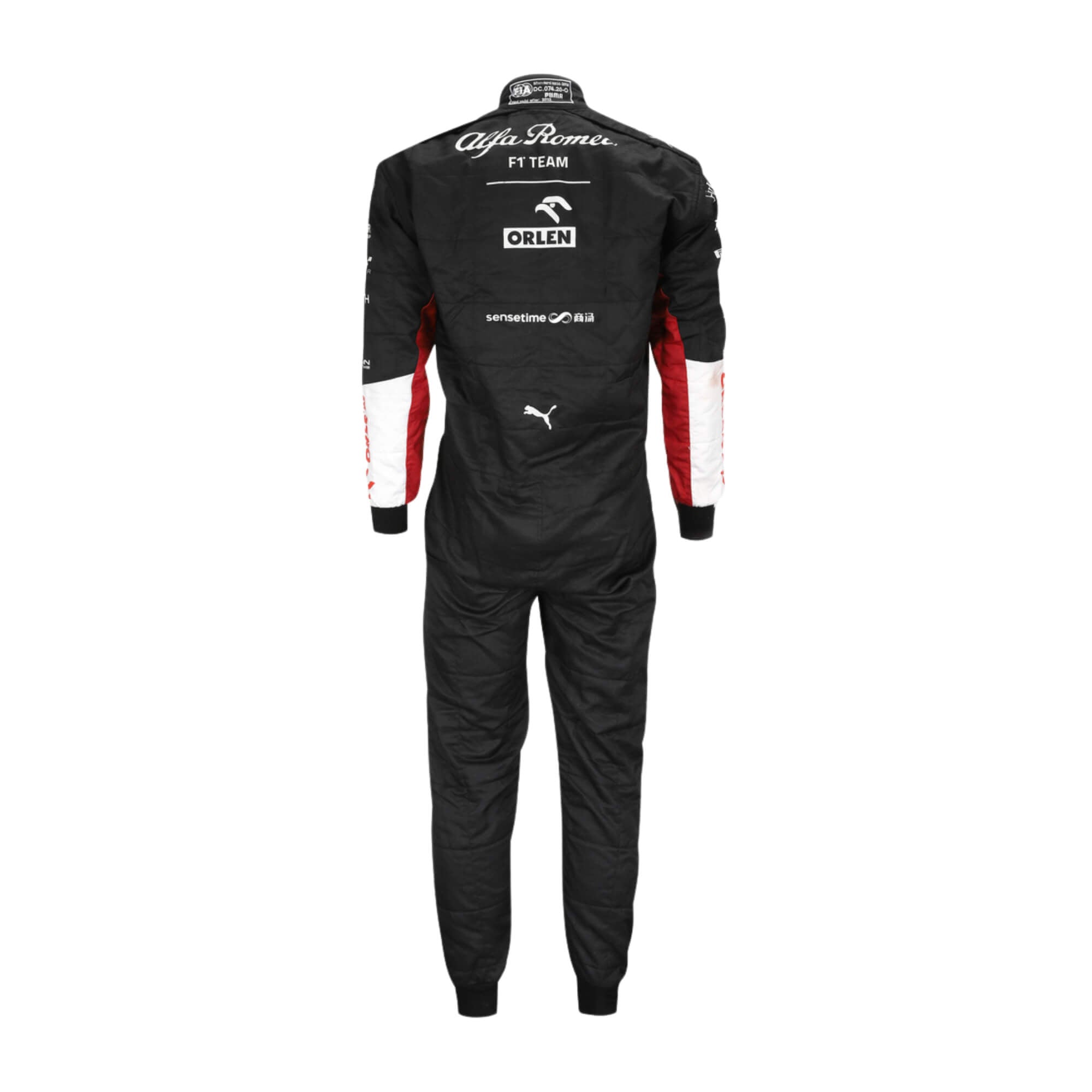 Zohu Guanyu 2022 F1 Racing Suit Team Alfa Romeo