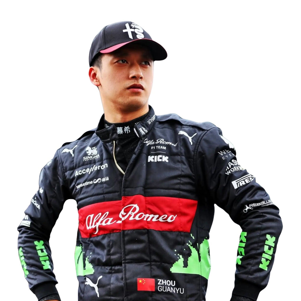 Zhou Guanyu 2023 Belgian GP F1 Racing Suit