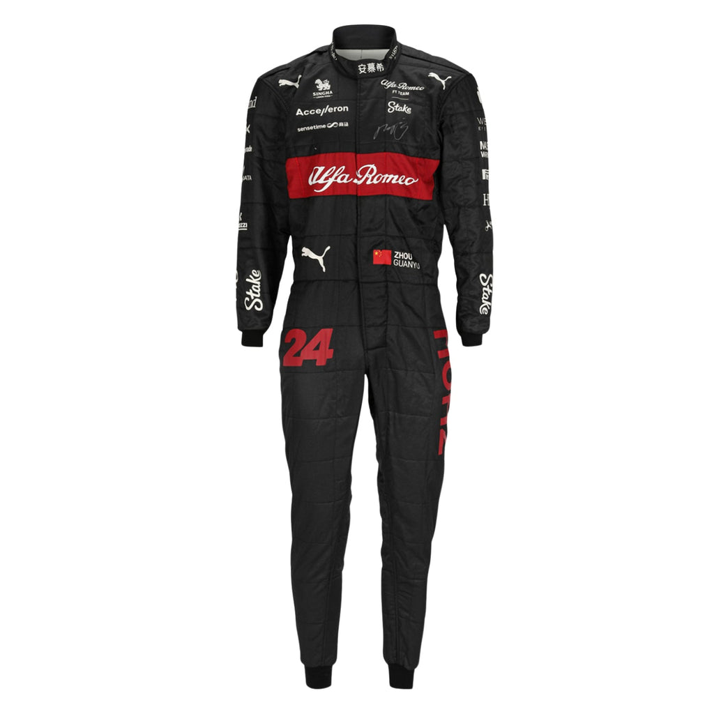 Zhou Guanyu 2023 F1 Racing Suit Team Alfa Romeo