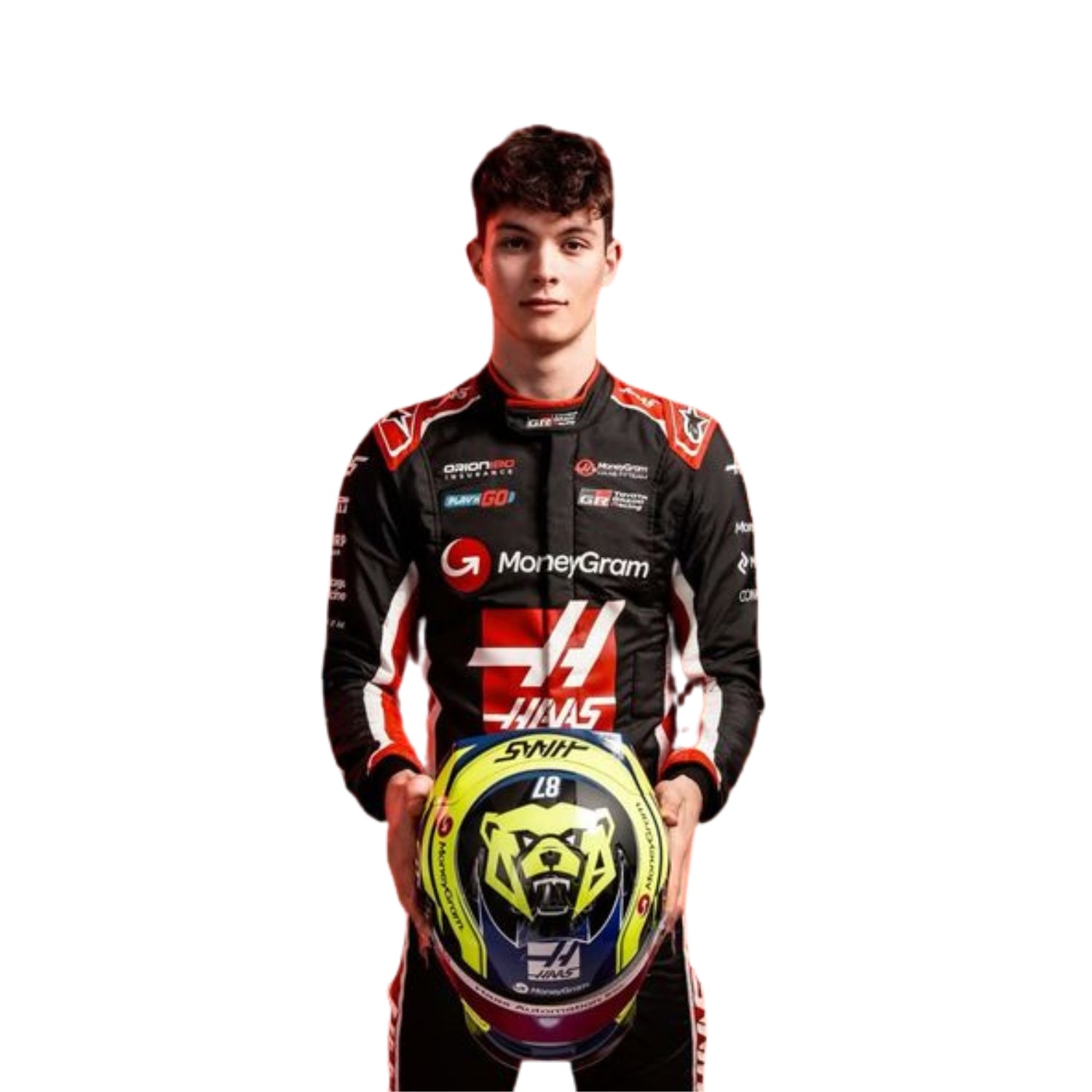 Oliver Bearman 2025 F1 Racing Suit Team Hass