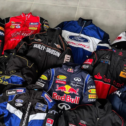 Honda Racing Motor Bike Leather Jacket